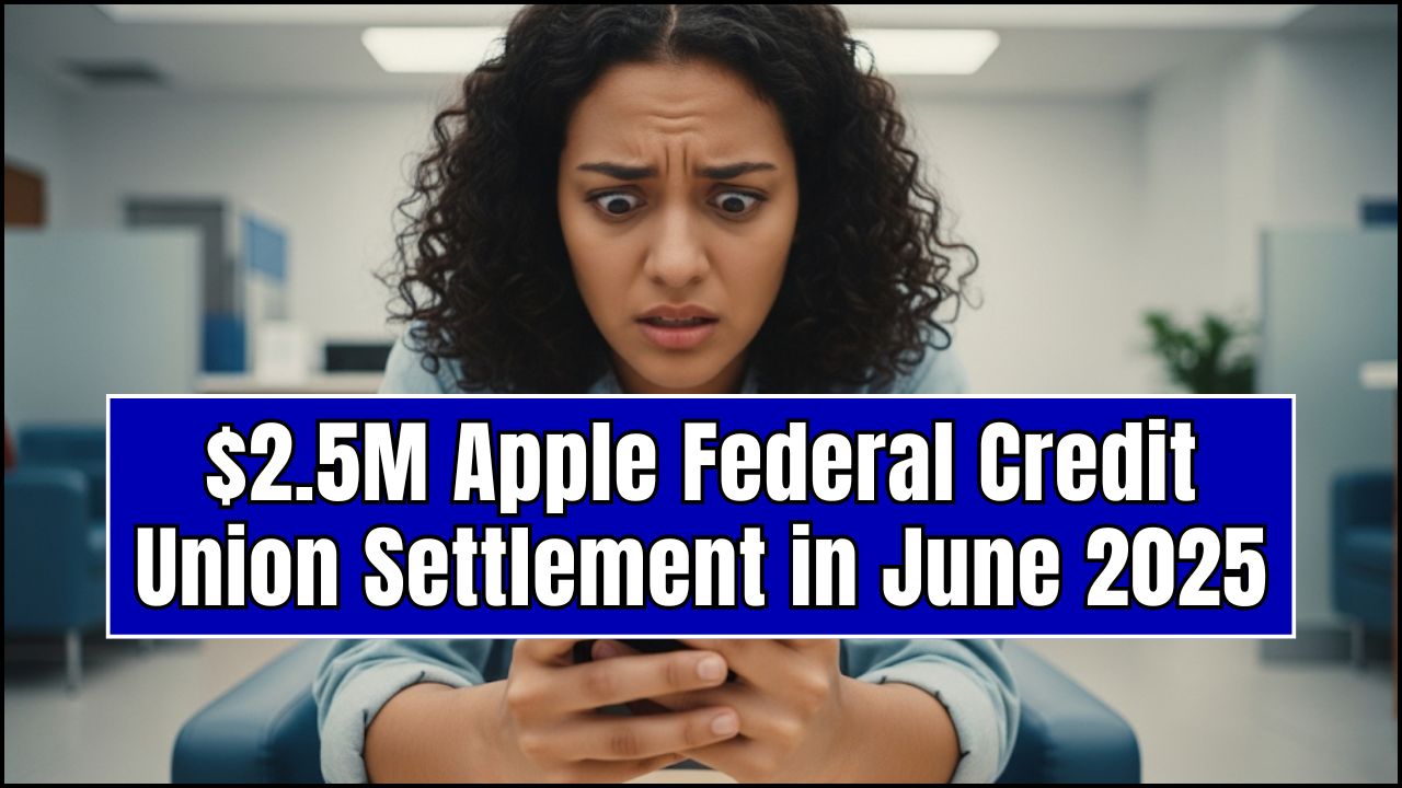 $2.5M Apple Federal Credit Union Settlement in June 2025