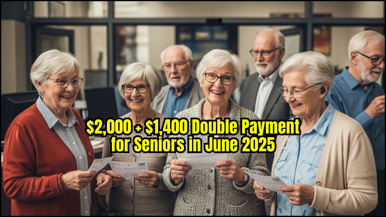 $2,000 + $1,400 Double Payment for Seniors in June 2025