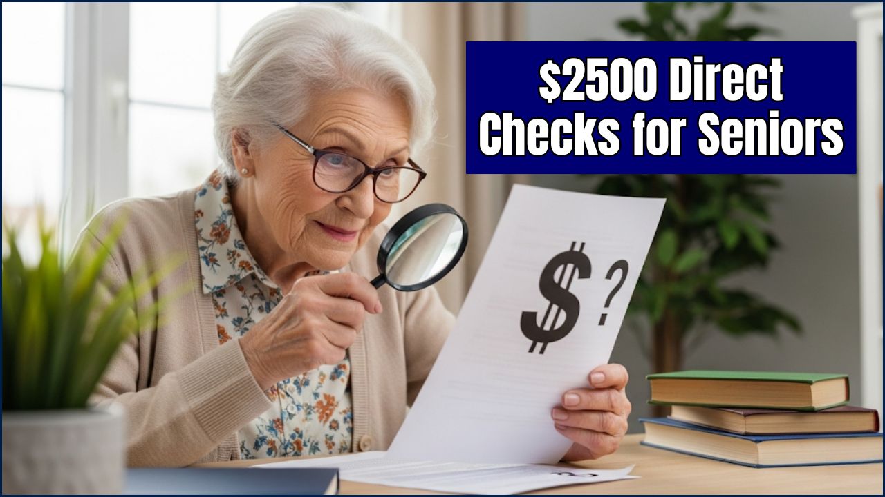$2500 Direct Checks for Seniors