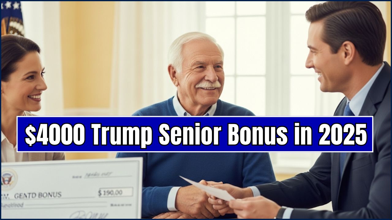 $4000 Trump Senior Bonus in 2025