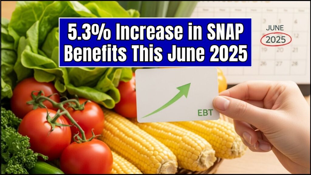 5.3% Increase in SNAP Benefits This June 2025