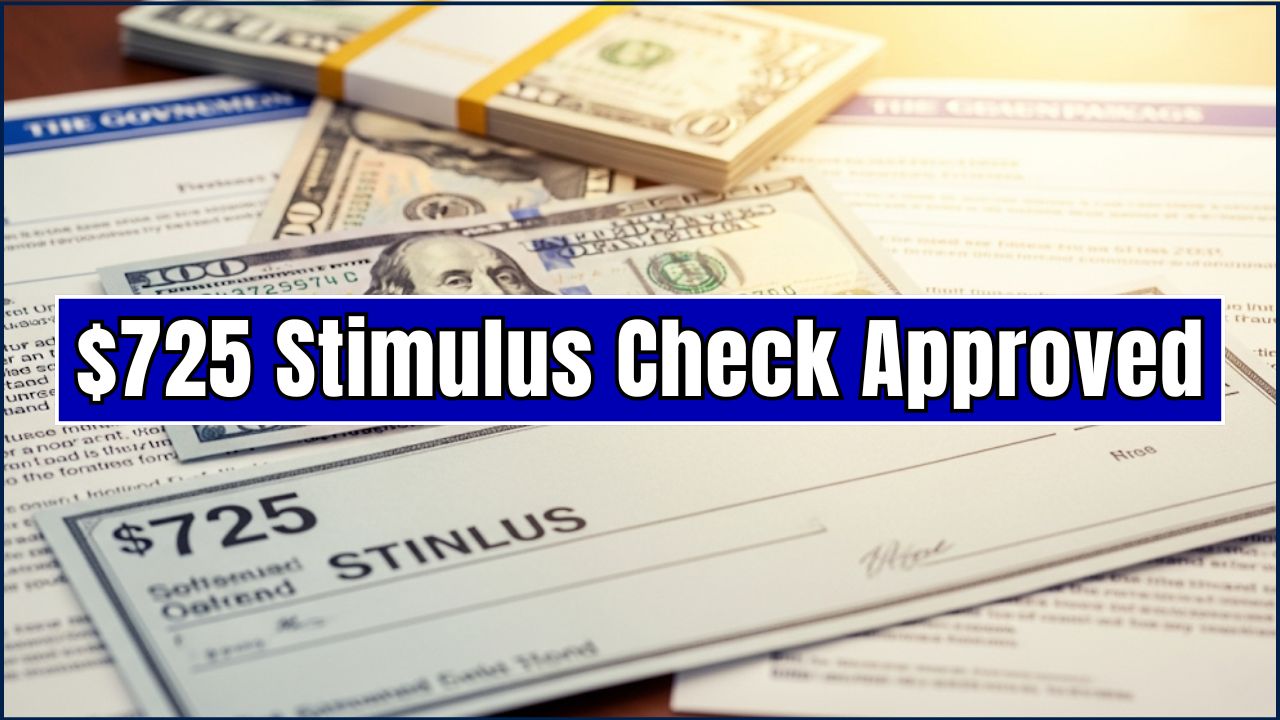 $725 Stimulus Check Approved