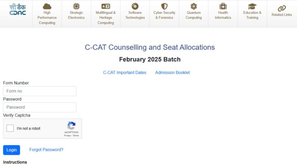 CDAC Recruitment 2025 Begins — Check Post-Wise Vacancies, Eligibility & Apply Now 2 C-DAC Careers Portal
