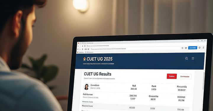CUET UG 2025 Results Declared! Here's How to Instantly Check Your Scorecard & Rank 4 CUET UG 2025