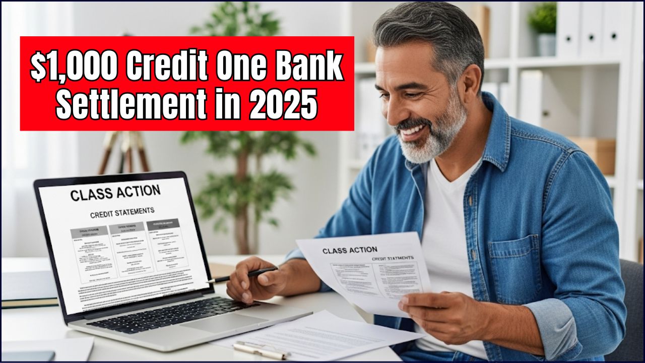 Credit One Bank Settlement in 2025