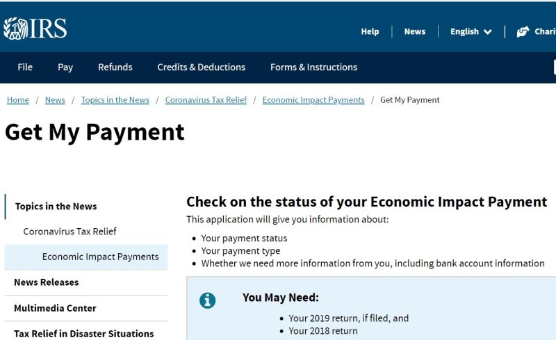 $2000 Economic Relief Package 2025 – IRS Payment Date and How to Check If You Qualify! 3 Get My Payment tool