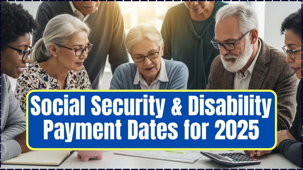Social Security & Disability Payment Dates for 2025