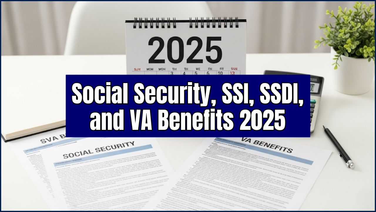 Social Security, SSI, SSDI, and VA Benefits 2025