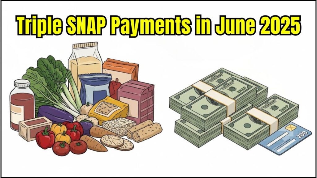 Triple SNAP Payments in June 2025: $768, $1,158 & $1,390 – Check Your Deposit Date Now! 1 Triple SNAP Payments in June 2025