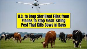 U.S. to Drop Sterilized Flies from Planes