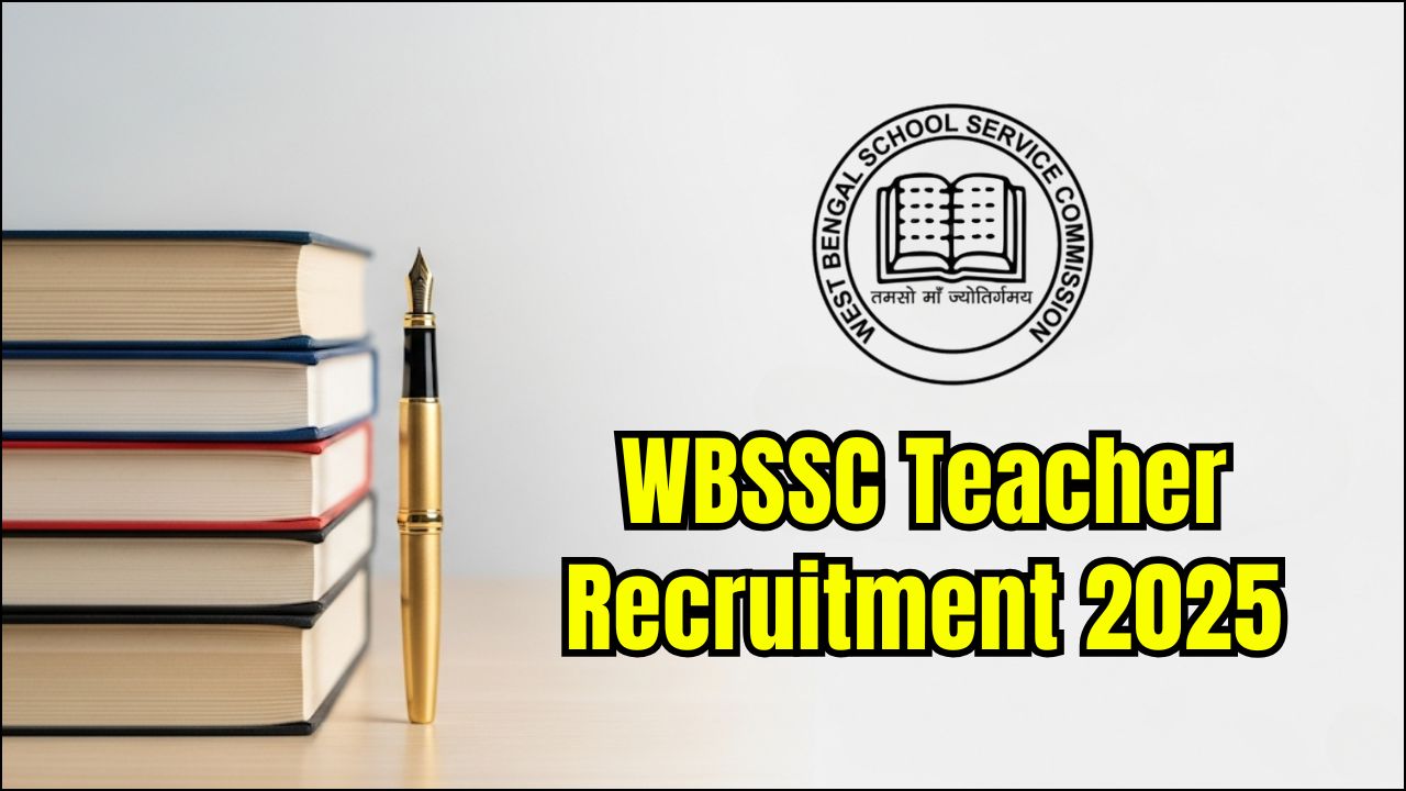 WBSSC Teacher Recruitment 2025