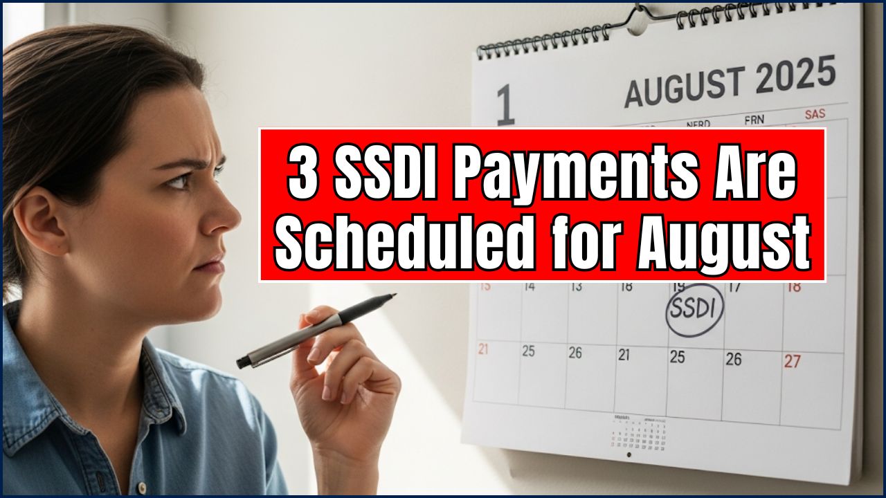3 SSDI Payments Are Scheduled for August