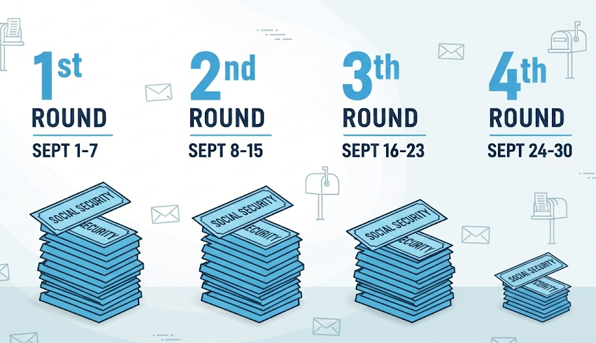 Social Security Checks Coming in 4 Rounds This September—Are You in the $70 Million Payout? 2 4 Rounds
