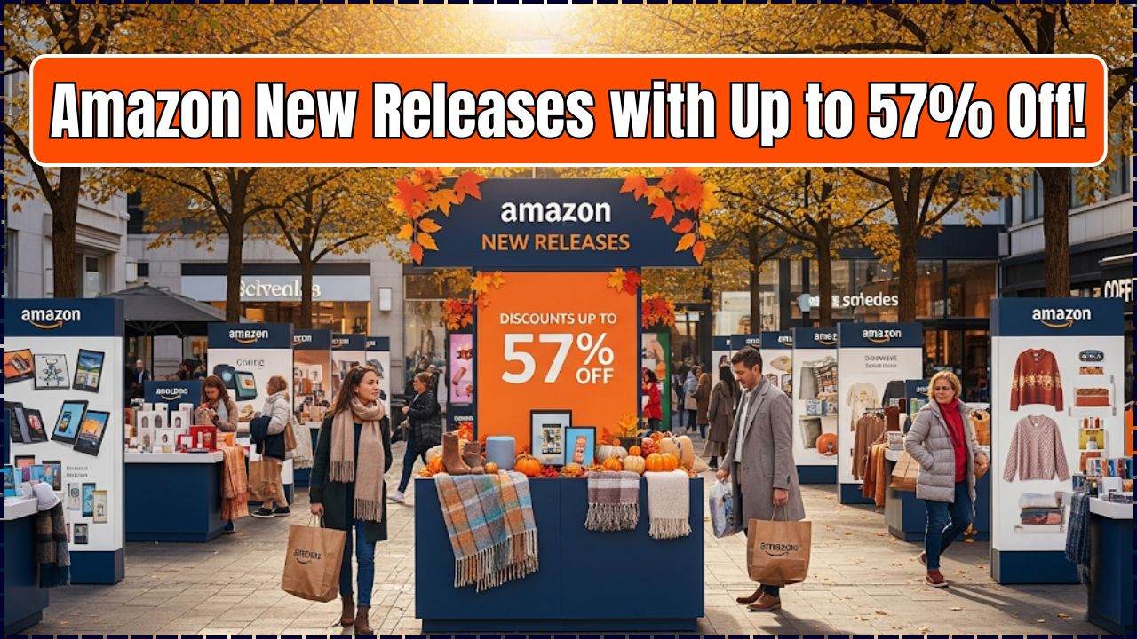 Amazon New Releases with Up to 57% Off!