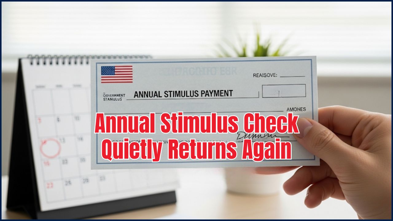 Annual Stimulus Check Quietly Returns Again