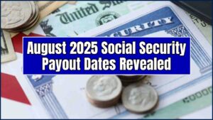 August 2025 Social Security Payout Dates Revealed