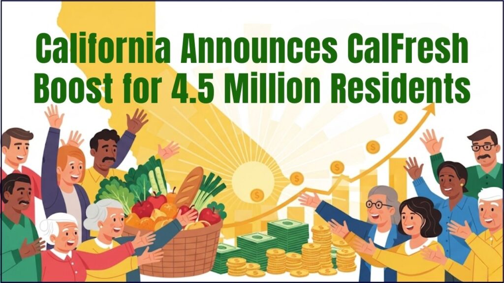 California Announces CalFresh Boost for 4.5 Million Residents