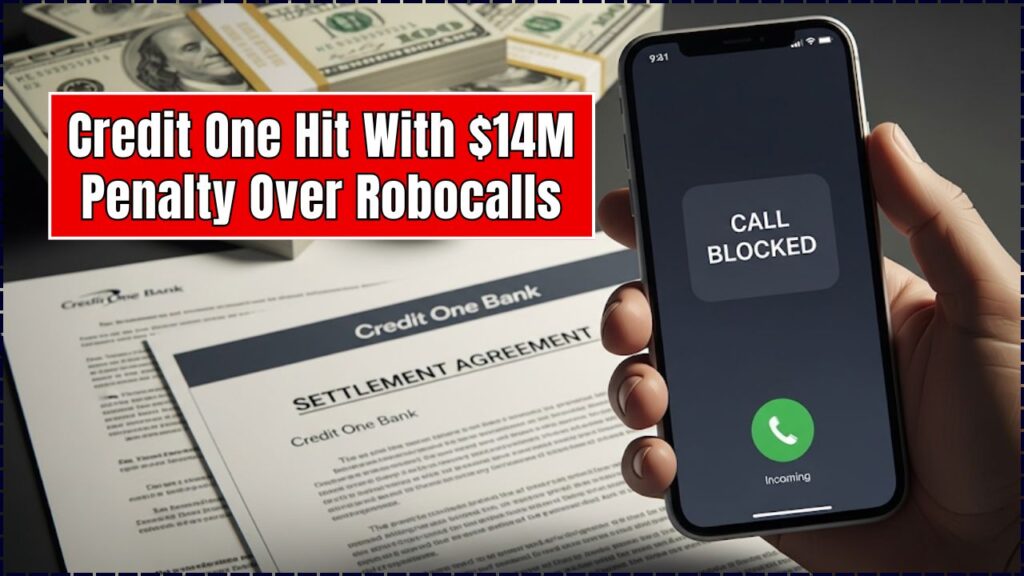 Credit One Hit With $14M Penalty Over Robocalls