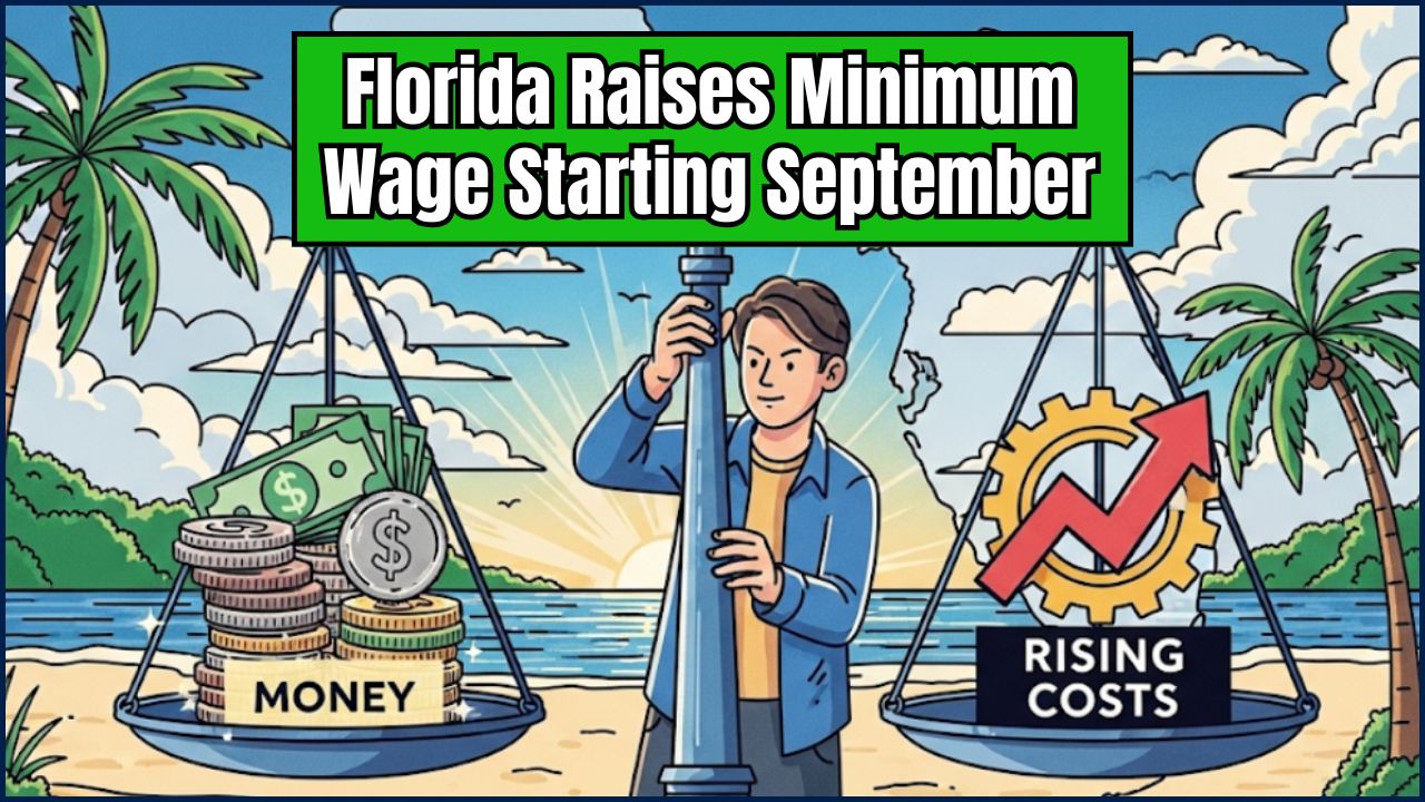 Florida Raises Minimum Wage Starting September