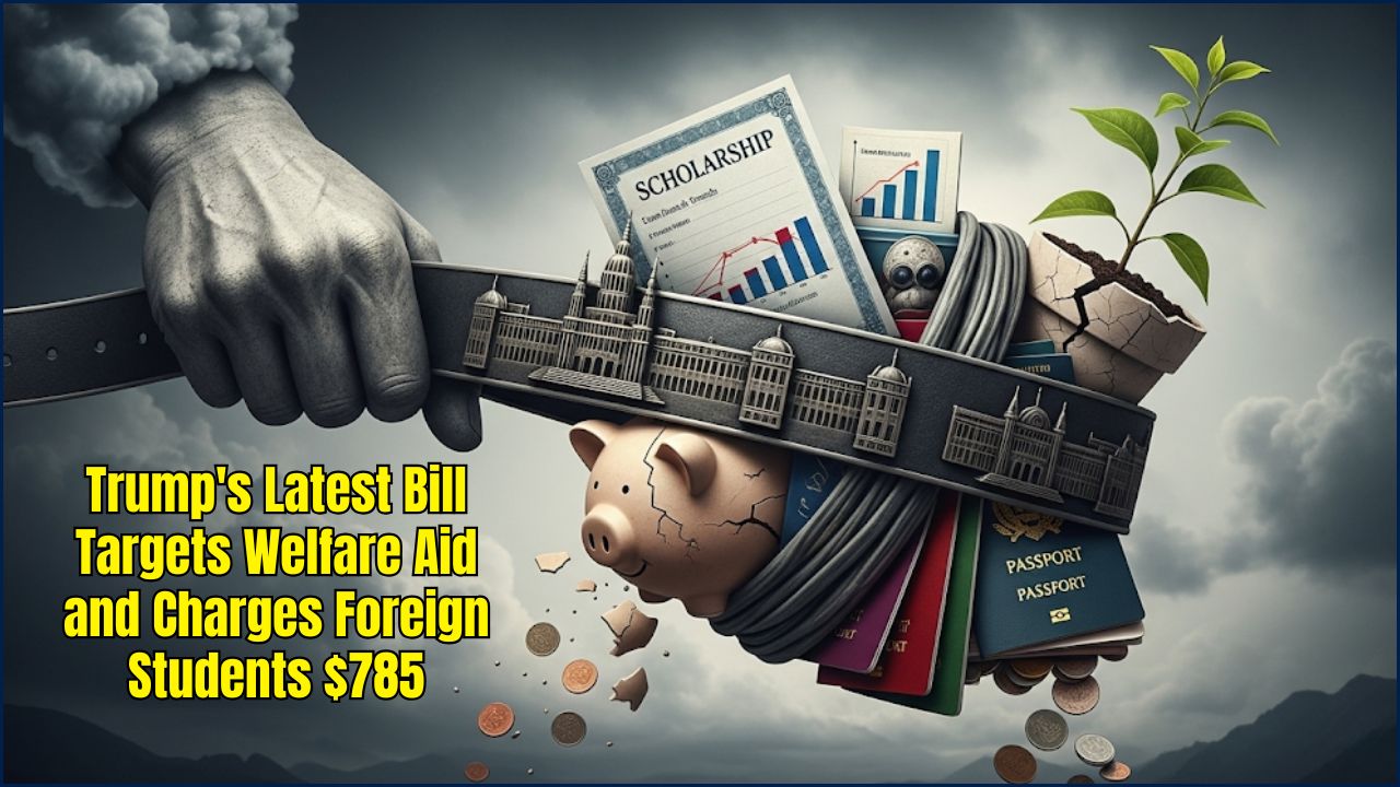 Latest Bill Targets Welfare Aid and Charges Foreign Students $785