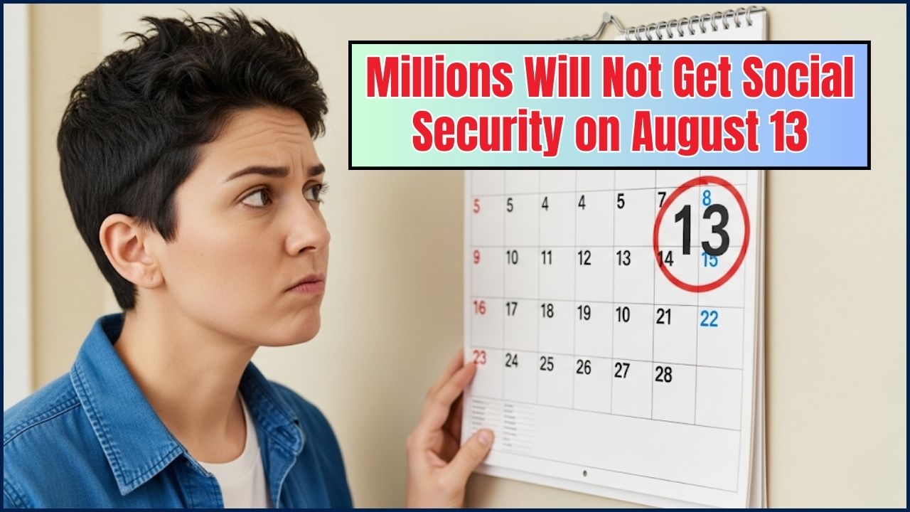 Millions Will Not Get Social Security on August 13