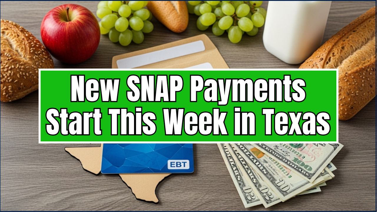 New SNAP Payments Start This Week in Texas