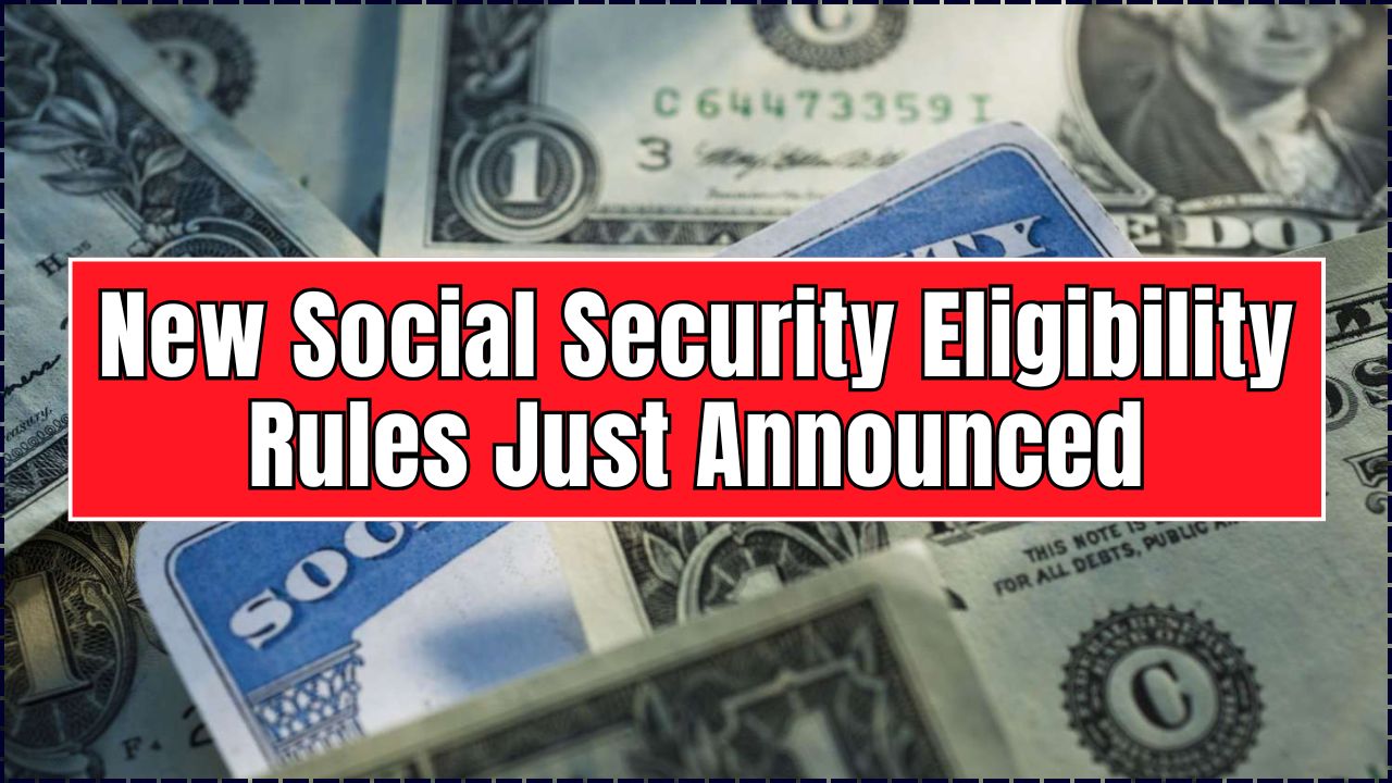 New Social Security Eligibility Rules Just Announced