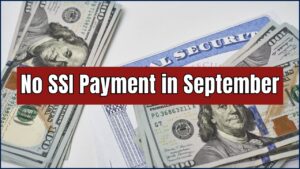 No SSI Payment in September