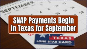 SNAP Payments Begin in Texas for September