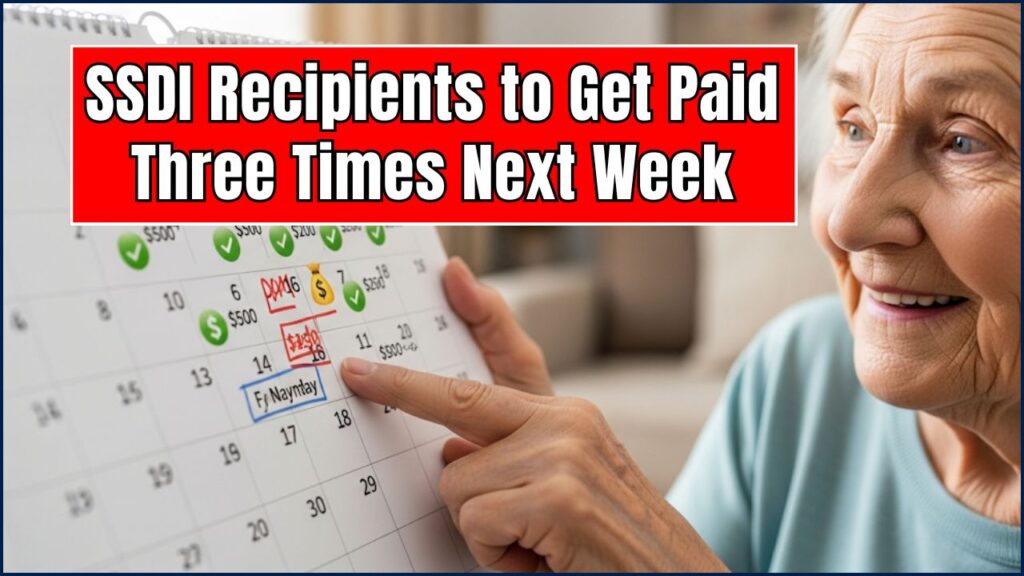 SSDI Recipients to Get Paid Three Times Next Week — Are You One of Them? 1 SSDI Recipients to Get Paid Three Times Next Week