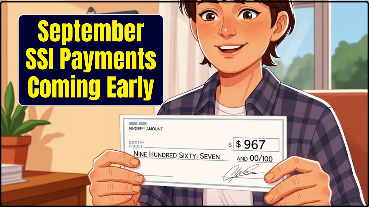 September SSI Payments Coming Early