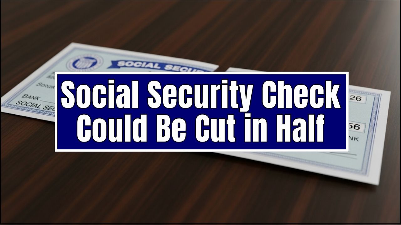Social Security Check Could Be Cut in Half
