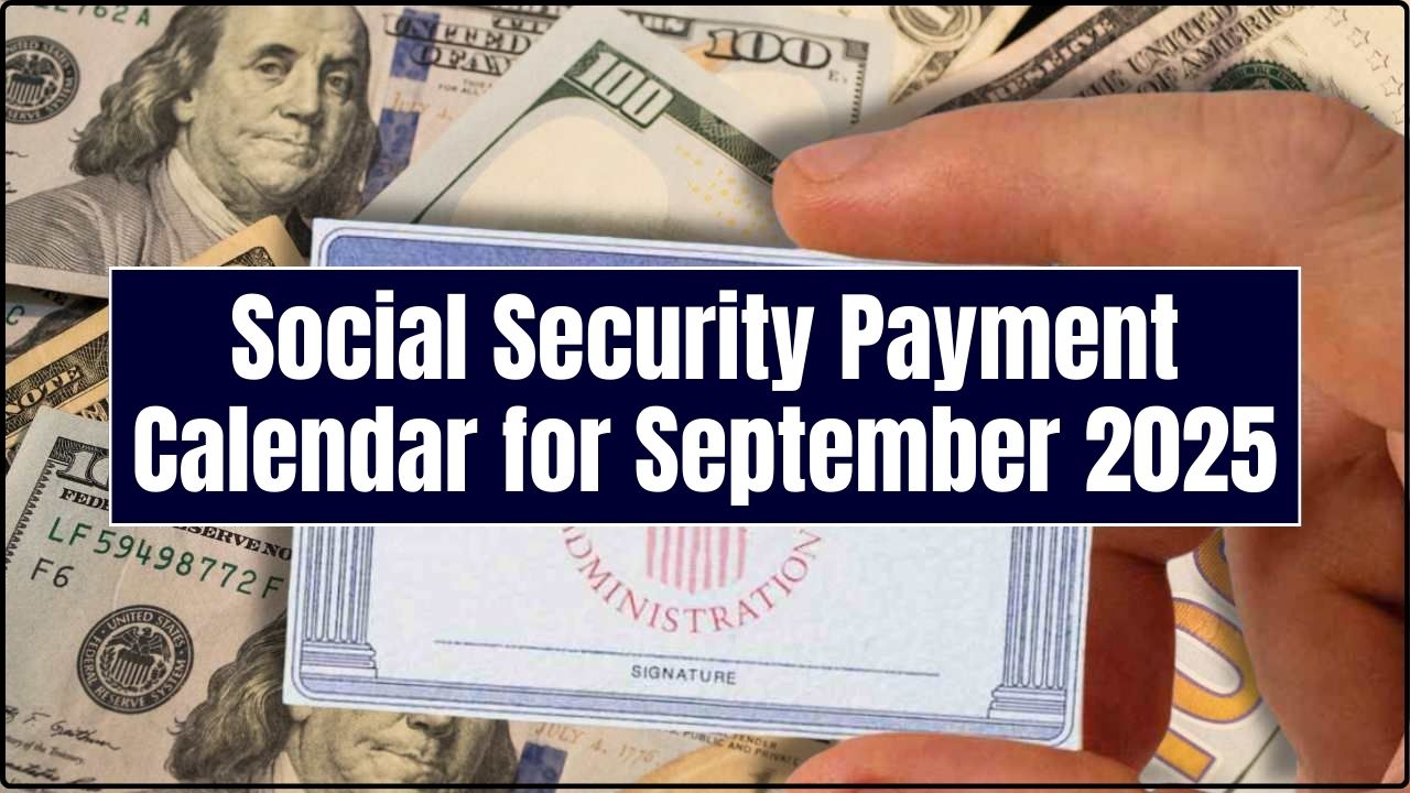 Social Security Payment Calendar for September 2025