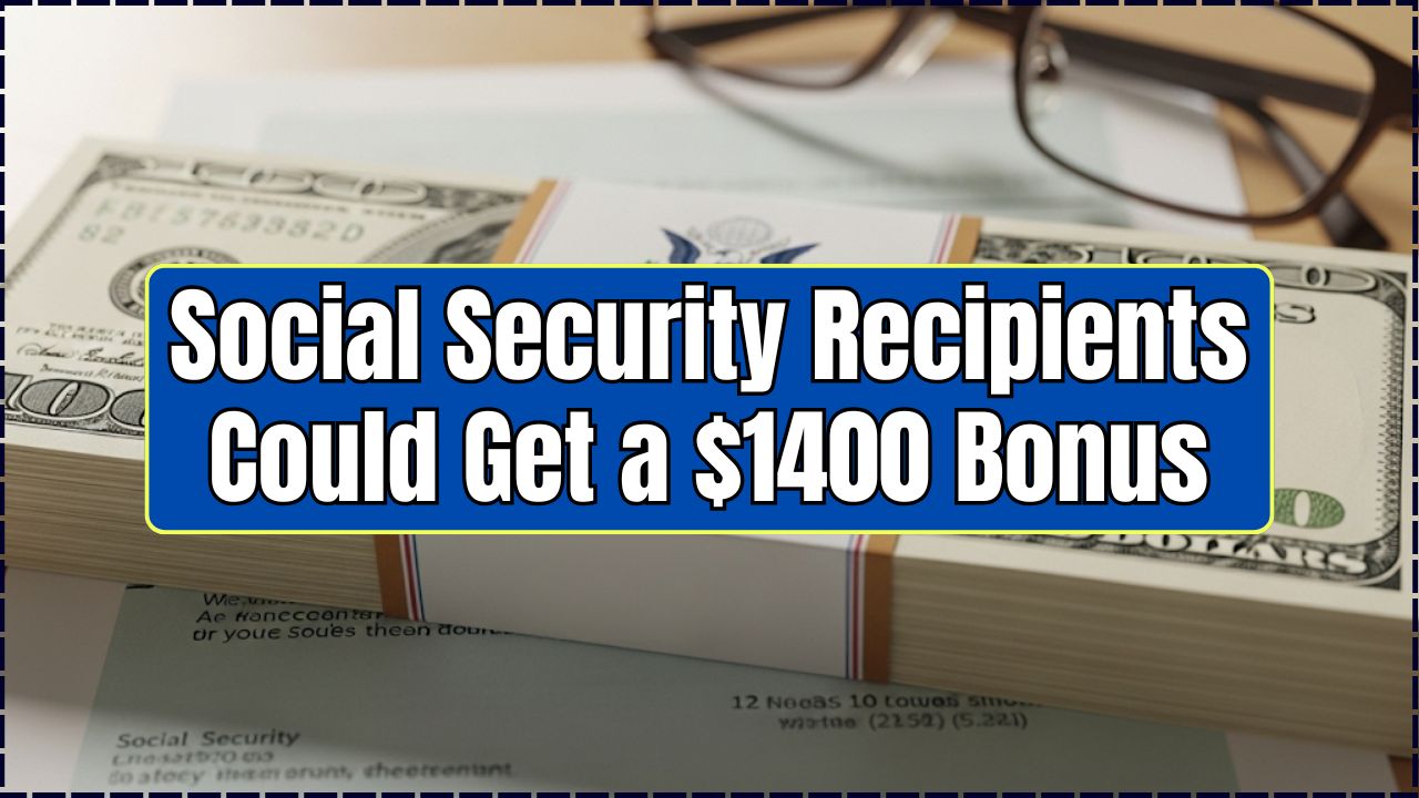 Social Security Recipients Could Get a $1400 Bonus