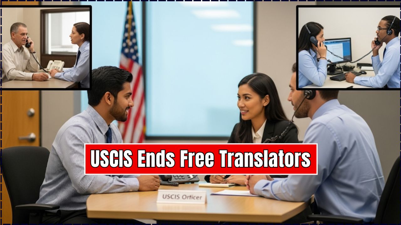 USCIS Ends Free Translators