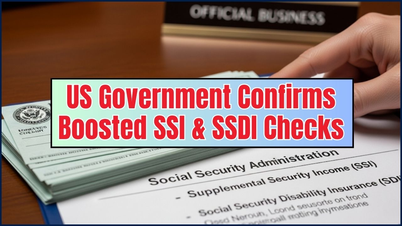 US Government Confirms Boosted SSI & SSDI Checks